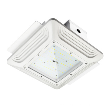 LUXINT IP65 IK10 CE RoHS 40W 50W 60W 100W 120W 150W 200W 240 watt LED Recessed Canopy Gas Station Lights with 7 years warranty